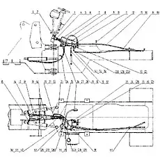 PIPE AS - Блок «10M0001 008 Накопительная гидравлическая система»  (номер на схеме: 31)