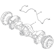 FRONT AXLE ASSEMBLY 01E0375X0_000_00