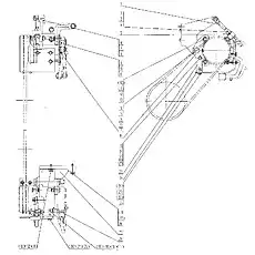 SCREW ROD (VER: 001) - Блок «46C4264 001 Кронштейн компрессора в сборе»  (номер на схеме: 1)