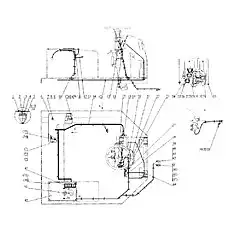 Кольцо резиновое - Блок «22E0280 Электропроводка кабины»  (номер на схеме: 10)