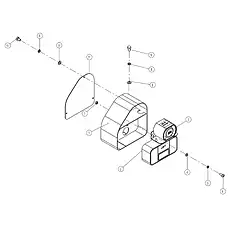 SCREW M8×20-4.8-ZN.D - Блок «TAILLIGHT MOUNTING AS-LH 49C0200_000_00»  (номер на схеме: 6)