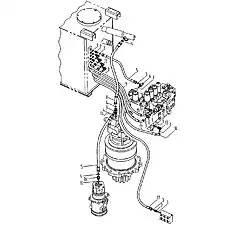 Штуцер - Блок «Обратный трубопровод»  (номер на схеме: 6)