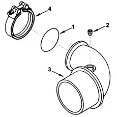 Seal ,O'Ring / Seal, O'Ring - Блок «Трубки, Доставка воздуха 2»  (номер на схеме: 1)