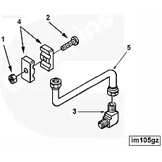 SCREW PAN HEAD - Блок «Воздушный впускной коллектор MTG.»  (номер на схеме: 2)