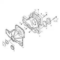 Hex soecket head screw plug - Блок «Корпус механизма»  (номер на схеме: 1.2)