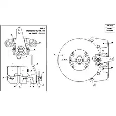 SPLIT PIN - Блок «180.8100.01 PARKING BRAKE DISC» 