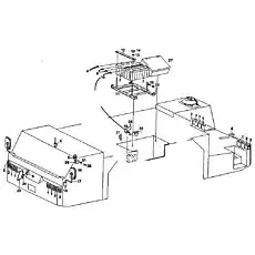 SENSOR SWITCH (CABIN ROOF) - Блок «396 108 048 ELECTRIC SYSTEM EXTERN.PARTS»  (номер на схеме: 6)
