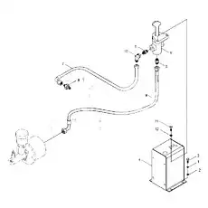 Standard spring washer - Блок «POWER CUT OFF SYSTEM»  (номер на схеме: 12)