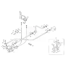 Control mechanism assembly - Блок «9F653-59A000000A0  Hydraulic control system»  (номер на схеме: 10)