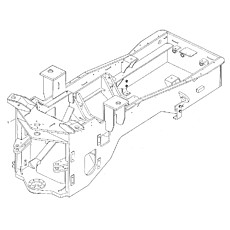 9F653-13B000000A0  Welding assembly of rear frame