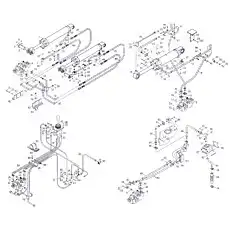 Трубоприжим - Блок «Гидравлическая система рабочей аппаратуры»  (номер на схеме: 20)