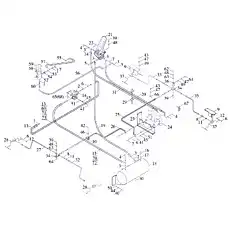 Сальник 10x1.5 - Блок «Тормозная система»  (номер на схеме: 53)