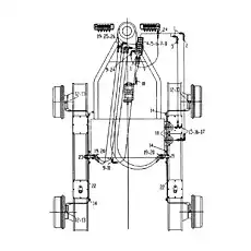 RIGHT ANGLE UNION JOINT - Блок «380500726 (GR180D05) Dual-Circuit Brake Hydraulic System»  (номер на схеме: 17)