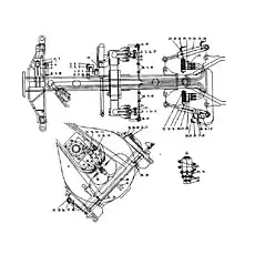BOLT M12X25 - Блок «380601641  Working Hydraulic System»  (номер на схеме: 45)