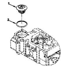 Термостат - Блок «Термостат»  (номер на схеме: 1)