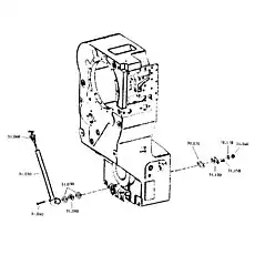Plug screw AM22 - Блок «Масляные трубки в сборе»  (номер на схеме: 160)
