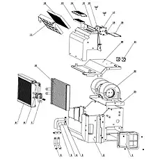 Air inlet shell - Блок «Evaporimeter System 1»  (номер на схеме: 15)