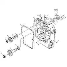 Transmission pump - Блок «Gearbox Assembly 2»  (номер на схеме: 13)