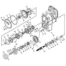 One-way valve - Блок «Gearbox Assembly 7»  (номер на схеме: 46)
