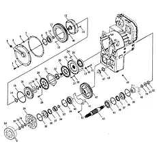 Brake assembly - Блок «Gearbox Assembly 8»  (номер на схеме: 50)