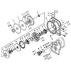 Circular plate - Блок «Hydraulic Torque Converter»  (номер на схеме: 4)