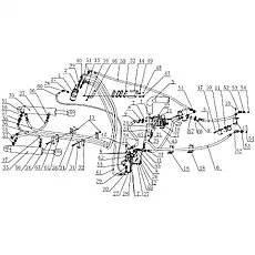 Flange - Блок «Steering Hydraulic System»  (номер на схеме: 8)