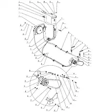 Air Conditioner wiring harness GK56-5.0E-50 - Блок «Air Conditioner System (Shanghai)»  (номер на схеме: 1)