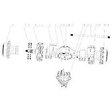 Washer 10 - Блок «Axle Assembly»  (номер на схеме: 5)