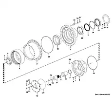 Roller bearing - Блок «Hub reduction E0913-2909020005.3»  (номер на схеме: 330)