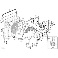 Tanque de expansão - Блок «Система охлаждения A10-6210»  (номер на схеме: 1)