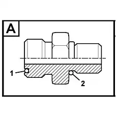 Anel de vedação - Блок «Тип соединения J1-JOINT (ТИП A)»  (номер на схеме: 60)