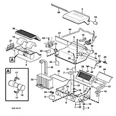 a Case - Блок «Блок кондиционирования воздуха, чиллер и обогреватель G26-6210»  (номер на схеме: 4)