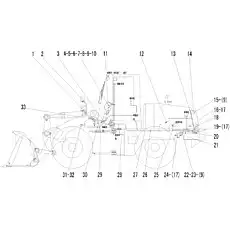 ANNUNCIATOR KSHM-12F4 - Блок «Электрическая система»  (номер на схеме: 23)