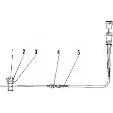 Screw - Блок «Трос глушилки двигателя»  (номер на схеме: 1)