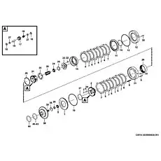 Hanet gear shaft - Блок «4-й вал в сборе C0510-2030900026.B1I (1)»  (номер на схеме: 32)