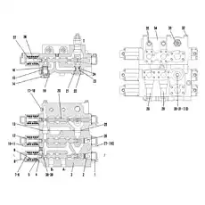 CHOKE PLUG D32A-23 - Блок «Регулирующий клапан»  (номер на схеме: 35)