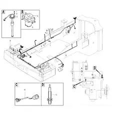 Pressure switch  310-LGK - Блок «Электрооборудование в сборе - задняя рама O3-2937002578»  (номер на схеме: 11 )