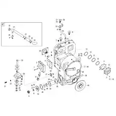 Gasket   - Блок «Коробка передач в сборе C1-2905001074 (1)»  (номер на схеме: 4 )