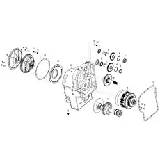 3rd shaft assembly   - Блок «Коробка передач в сборе C2-2905001070 (II)»  (номер на схеме: 8 )
