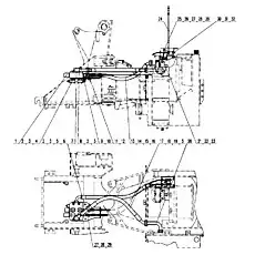 NUT GB6170-M12EpZn-8 - Блок «Система управления гидравликой»  (номер на схеме: 3)