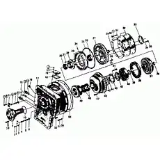 NUT M8 - Блок «Гидравлический гидротрансформатор»  (номер на схеме: 28)