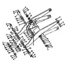 SPACER LGB303-80*130*2 - Блок «Структура соединителя»  (номер на схеме: 22)