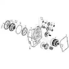 Gearbox housing - Блок «A307a transmission assembly C2-2905001633»  (номер на схеме: 23)