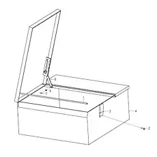 Moulding - Блок «Tool case M7-2934001389»  (номер на схеме: 1)