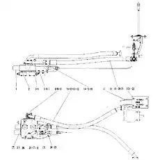 NUT GB6170-M12 EpZn-8 - Блок «Система управления гидравликой»  (номер на схеме: 6)