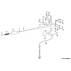 Brake chamber LGS9530000c-001 - Блок «Control mechanism (130501) J2370-4120003864»  (номер на схеме: 18)