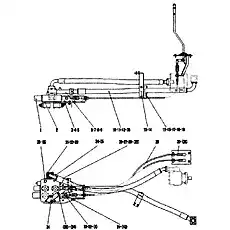 NUT GB6170-M10EpZn-8 - Блок «Система управления гидравликой»  (номер на схеме: 16)