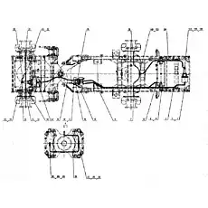 Pneumatic cylinder LG22-JLB - Блок «Усилитель тормоза 1»  (номер на схеме: 1)