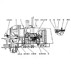 Clamp QC390-D26 - Блок «Двигатель в сборе 2»  (номер на схеме: 13)