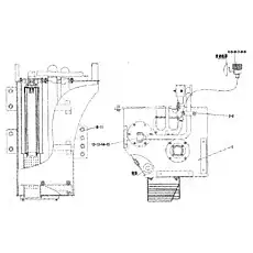Hydraulic fluid tank - Блок «Гидравлический бак в сборе 1»  (номер на схеме: 1)
